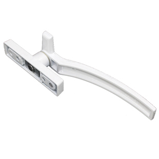 老式塑钢执手塑钢窗把手窗户把手平开窗拉手手柄锁扣塑钢门窗配件