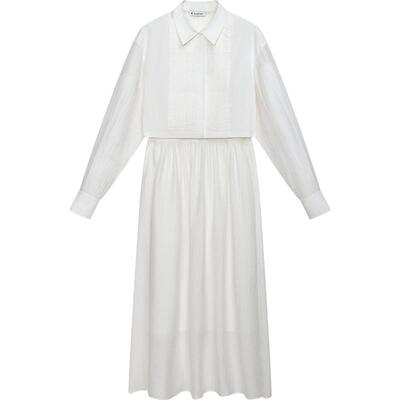 播连衣裙两件套女商场同款2024夏新款气质通勤裙子套装BDR2LD1078