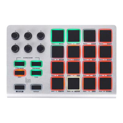 ESIXjam便携midi控制器打击垫