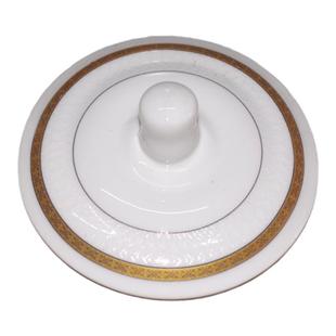 景德镇通用陶瓷圆形会议杯盖马克杯盖子杯子单盖单卖水杯茶杯配件