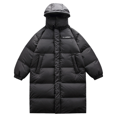 GRKCUP长款连帽羽绒服