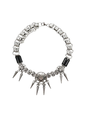 后摇朋克幻想赛博项链钛钢男女