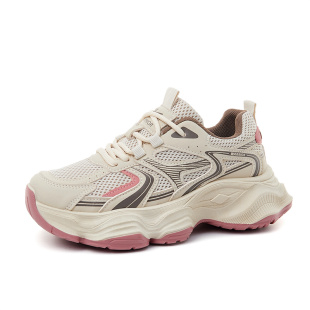 回力女鞋老爹鞋女新款厚底休闲鞋女士增高运动鞋夏季网面透气女鞋