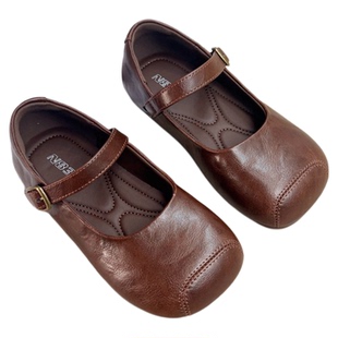 女童小皮鞋童鞋2026春秋季新款黑色儿童公主鞋软底小女孩宝宝单鞋