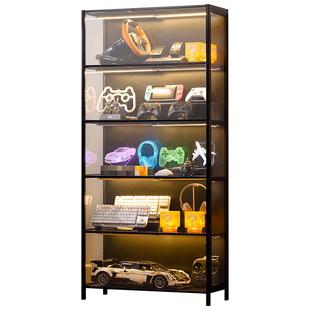 手办展示柜电竞房置物展示架亚克力模型玩具收纳柜摆件收藏陈列柜