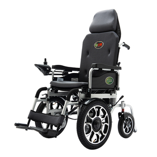 九圆电动轮椅智能全自动前驱大轮代步车老人专用折叠农村适用过坎