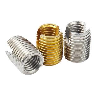 金超不锈钢302型自攻牙套/自攻螺套护套/螺纹护套衬套/开槽保护套