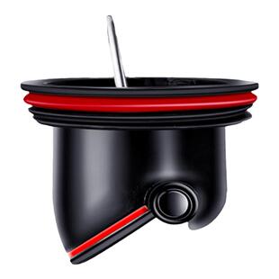 地漏防臭内芯防反水磁悬浮地漏芯全铜深水封U型通用口径防臭神器