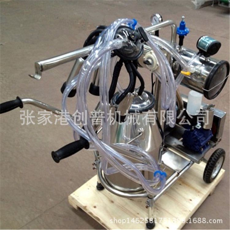 牛羊挤奶机 手推车挤奶器 羊挤奶器 奶牛吸奶机 厂家直销