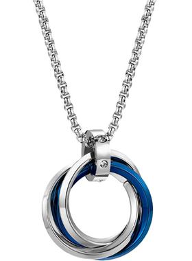 韩版个性项链男士街头潮男挂件