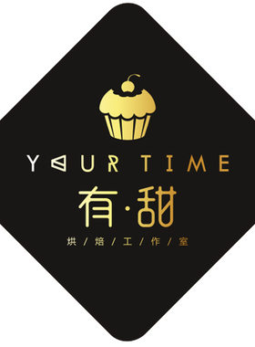 各类蛋糕logo插牌定制食品级卡纸