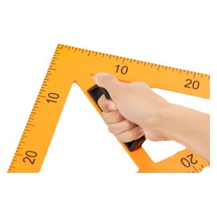 量角器教具小学教师用大号磁性半圆尺子三角板圆规直尺米尺三角尺套装数学老师教学专用黑板白板笔绘图塑料