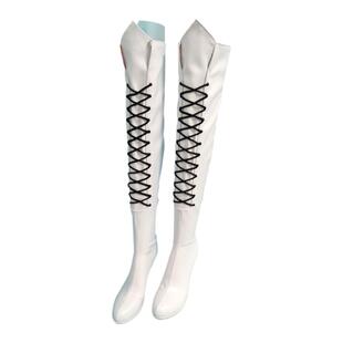 新蔷薇少女雪华绮晶cos鞋子定制动漫游戏cosplay靴子来图定做