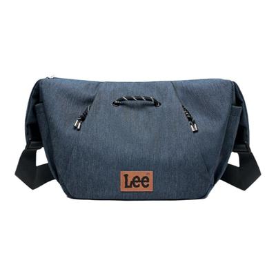 Lee斜挎包上班通勤包包大学生上课单肩包女休闲运动牛仔手提包男
