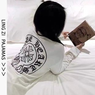 潮外开衫 金丝绒睡衣女秋冬新款 大翻领家居服可奢轻穿国套装 码 长袖