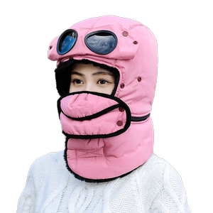 【雷锋帽】冬男女骑行机车防寒