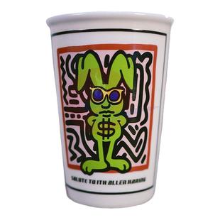 跨境新品陶瓷手工卡通萨博朋克封密封可乐型水壶水杯水具带吸管