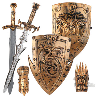 玩具剑塑料仿真模型套装宝剑男孩女孩刀剑不伤3到6岁8到12岁儿童2