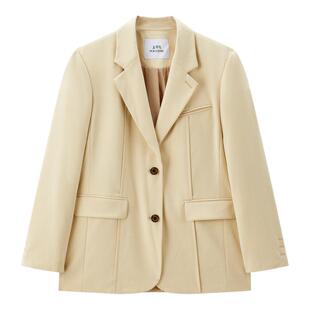 【商场同款】太平鸟可露丽风西装25新款通勤合体西装女A3BAF3261