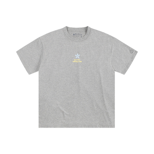 BURNIN*SPORTWEAR太阳花图腾运动短袖T恤7A抗菌吸湿速干休闲圆领