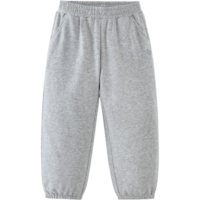 【mini亲子】迷你巴拉巴拉亲子装男女童裤子宽松基础运动长裤