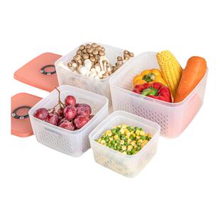 水果保鲜盒便携外出食品级可微波加热三明治野餐便当盒密封盒专用