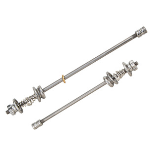 钛合金慢拆杆山地公路自行车高强度超轻前后轮锁死防盗轮组快拆杆