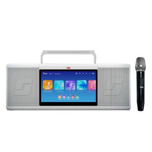 音创M210Pro便携式点歌唱机触摸屏家庭ktv音响户外旅行聚会一体机