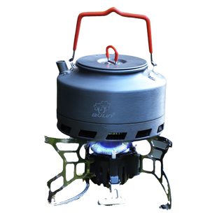 步林户外炉头T4-A便携式炉具餐具套锅气罐猛火灶液化气炉燃气炉头