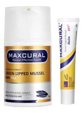 Maxcural迈可乐青口素关节修复膏外用氨糖关节护理效期至27.1