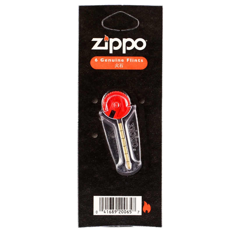 Zippo打火机配件打火石原装官方正品棉芯省油垫之宝专用火石粒6粒