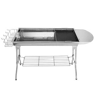 烧烤架户外不锈钢加厚室内炉子全套碳烤炉无烟家用烧烤神器木炭