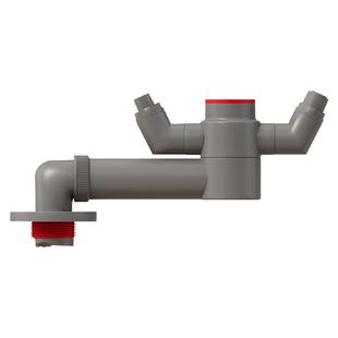 厨房下水管三通分水阀前置过滤器排水管道洗碗机净水器多功能接头