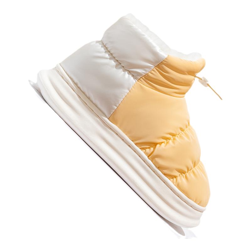 棉拖鞋女士冬季居家室内情侣外穿加绒加厚保暖防滑防水包跟棉鞋男