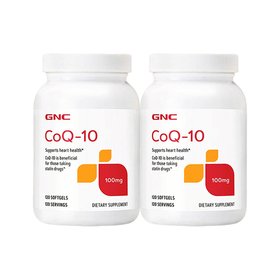 GNC2瓶装辅酶Q10心脏保健心肌炎