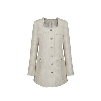 约会优雅小香风连衣裙