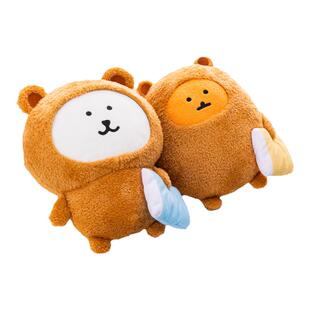 日本正版Chiikawa黑魔法小八乌萨奇吉伊肌肉熊毛绒玩偶公仔礼物