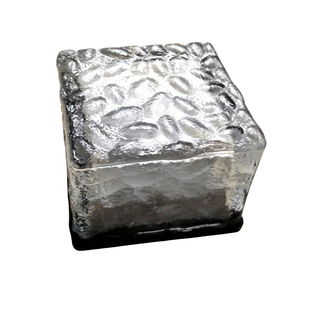 太阳能户外庭院灯防水彩灯花园草坪家用布置装饰玻璃冰砖灯地埋灯