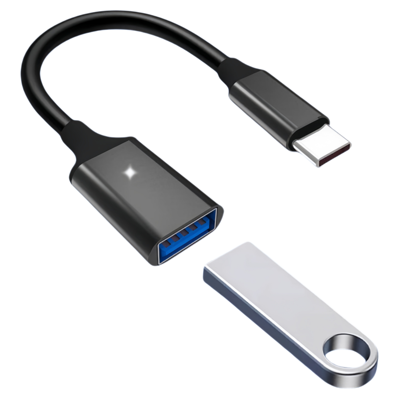otg转接头typec转USB3.0转换器