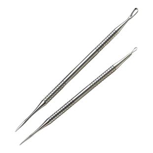 超尖三菱针304美容院专用针清黑头针三角针挤痘痘神器粉刺闭口针