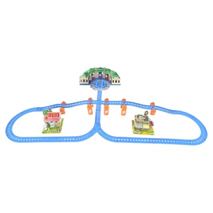 筑梦岛提茅斯机房轨道小火车儿童益智玩具安妮克拉贝尔滑行电动车