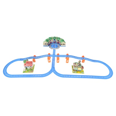 筑梦岛提茅斯机房轨道小火车儿童益智玩具安妮克拉贝尔滑行电动车