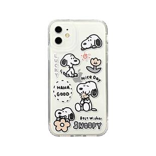 史努比手机壳苹果16iPhone15联名12promax周边snoopy小狗14小米11华为mate40卡通vivo可爱oppo狗13史路比适用