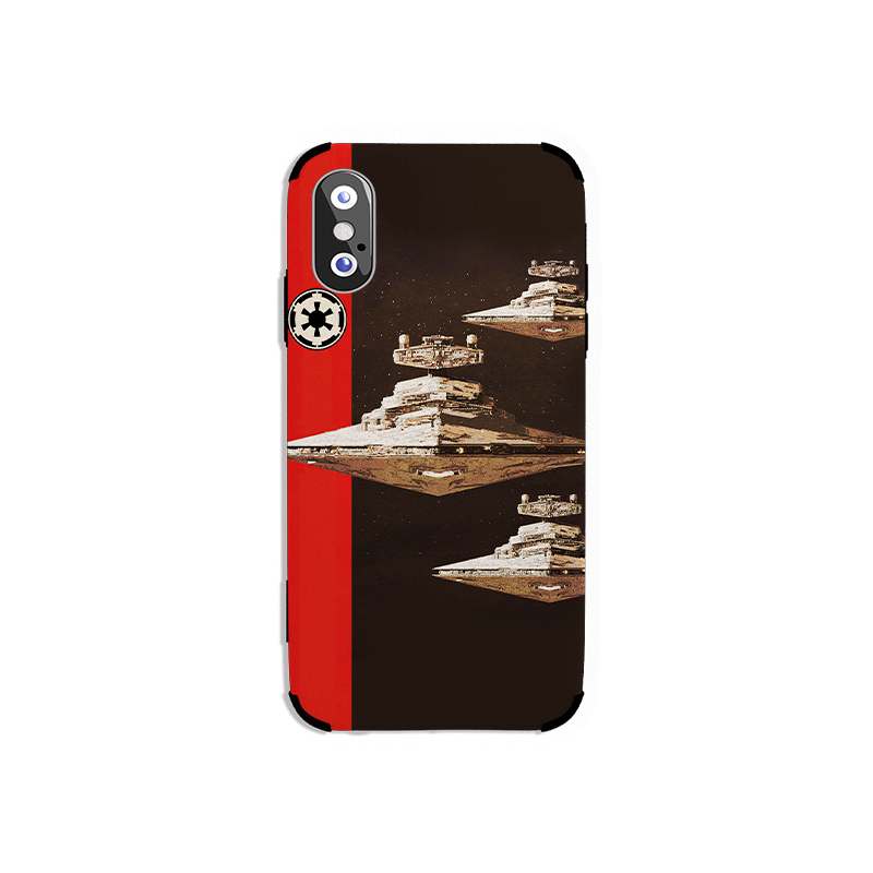 星球大战帝国歼星舰手机壳适用华为nova7小米12/iphone13iqoo8pro