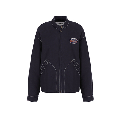 范洛休闲工装风复古时髦棉服