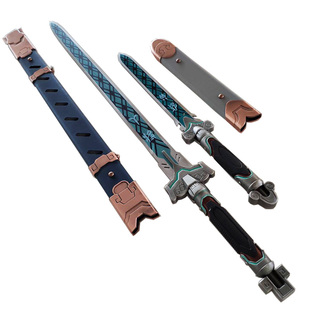 HCMY守望半蔵源氏刀白虎龙一文字干将莫邪1比1金属武器模型未开刃