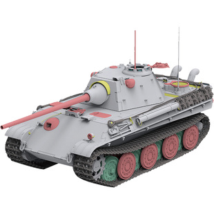 恒辉模型 麦田RFM RM5045 1/35 豹式坦克F 拼装模型