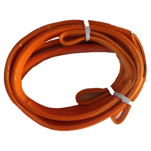 双面加厚涂胶耐磨防割聚氨酯扁平吊装带行车起重玻璃吊带3 5 8吨