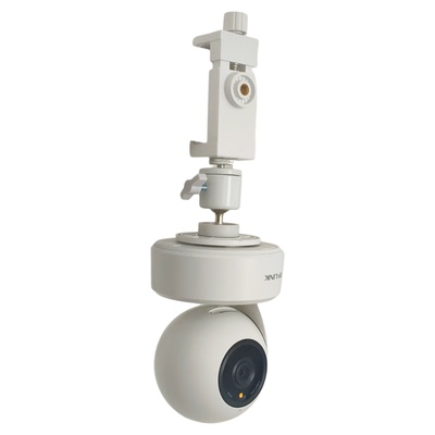 吊顶门框夹监控摄像头支架免打孔角度可调适用于小米萤石乔安通用