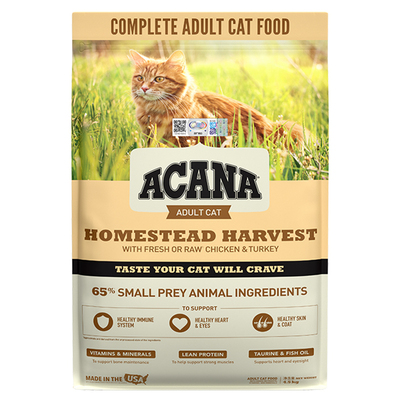 ACANA爱肯拿丰收家园猫粮4.5kg